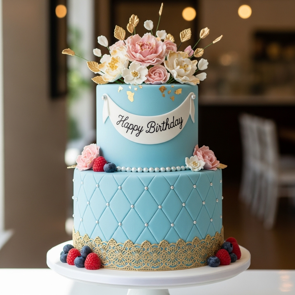 Beautiful custom cake