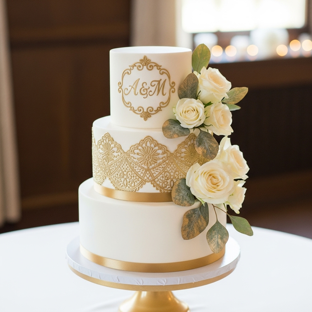 Elegant Wedding Cake